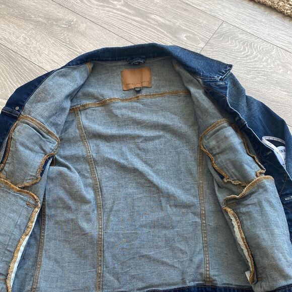 American Eagle Jean Denim Jacket - Picture 7 of 9